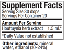 houttuynia nutramedix supplement facts