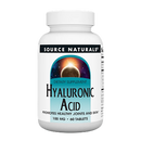 hyaluronic acid 100 mg source naturals