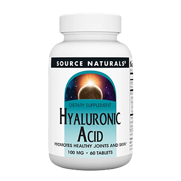 hyaluronic acid 100 mg source naturals