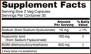 hyaluronic acid with msm (now foods) supplement facts