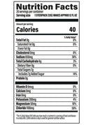 hydrate or die electrolytes bubs naturals nutrition facts