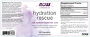 hydration rescue now solutions label