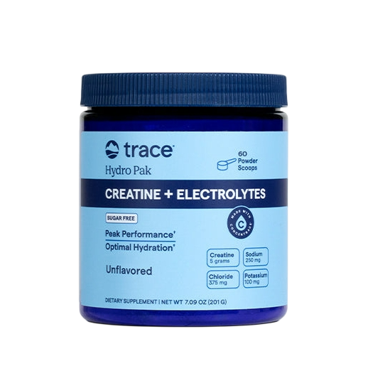 hydro pak creatine + electrolytes unflavored (trace minerals research)