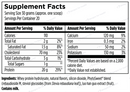 hydrolyzed whey protein powder (designs for sport) supplement facts