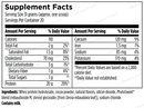 hydrolyzed whey protein powder (designs for sport) supplement facts