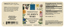hypericum st. john's wort wise woman herbals label