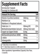 hypothyroid support thyroid specific formulations supplement facts