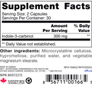 i3c sap (nfh nutritional fundamentals) supplement facts