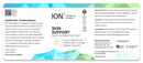 ION* skin support (ion intelligence of nature) label