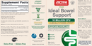 ideal bowel support jarrow formulas label