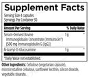 iggi shield capsules (designs for health) supplement facts