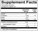 igg protect ortho molecular supplement facts