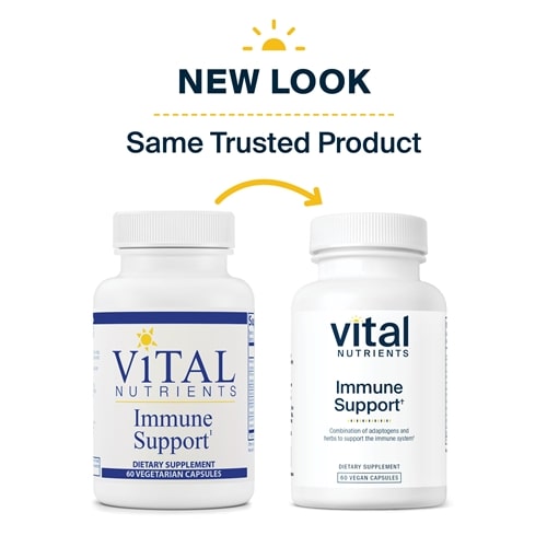 Immune Support Vital Nutrients new look