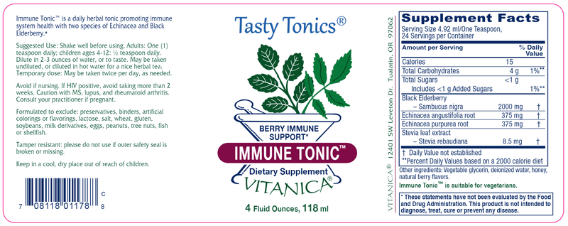 Immune Tonic Vitanica products