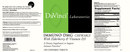 immuno-dmg davinci labs label