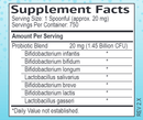 infant probiotic powder supplement facts