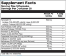 inflamazyme (nutra biogenesis) supplement facts