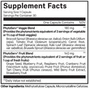 instantfood five a day codeage supplement facts