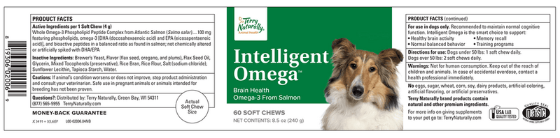 intelligent omega (terry naturally) label