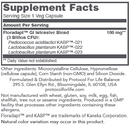 intestinal biotic support protocol for life balance supplement facts