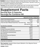 intestinal repair capsules | intestinal support (nutra biogenesis) supplement facts