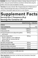 intestinal support complex (nutra biogenesis) supplement facts