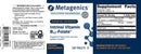 intrinsi vitamin b12 folate (metagenics) label