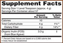 inulin prebiotic pure powder (now foods) supplement facts