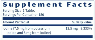 IodoRX Klaire Labs supplements