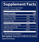 ionic iron trace minerals research supplement facts