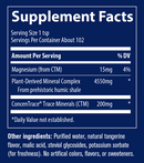 ionic plant minerals trace minerals research supplement facts
