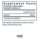 ipriflavone 600 mg vital nutrients supplement facts
