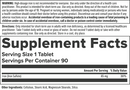 iron delayed release nutra biogenesis supplement facts