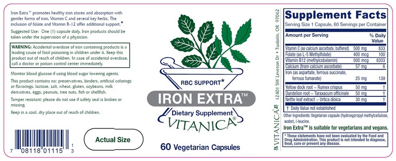 Iron Extra Vitanica products