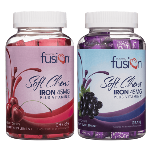 Iron Soft Chew with Vitamin C - Cherry and Grape (Bariatric Fusion)