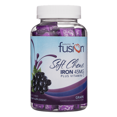 Iron Soft Chew with Vitamin C - Grape (Bariatric Fusion)