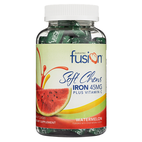Iron Soft Chew with Vitamin C - Watermelon (Bariatric Fusion)