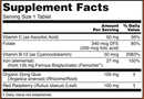 iron complex (now foods) supplement facts
