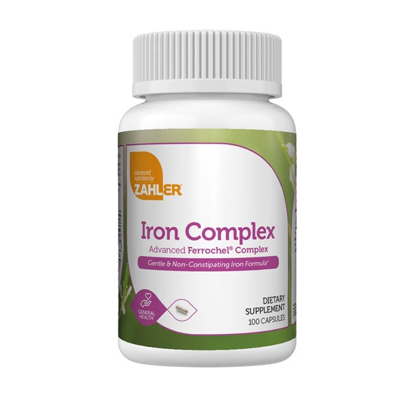 iron complex advanced nutrition by zahler