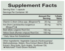 iron synergy natura health products supplement facts