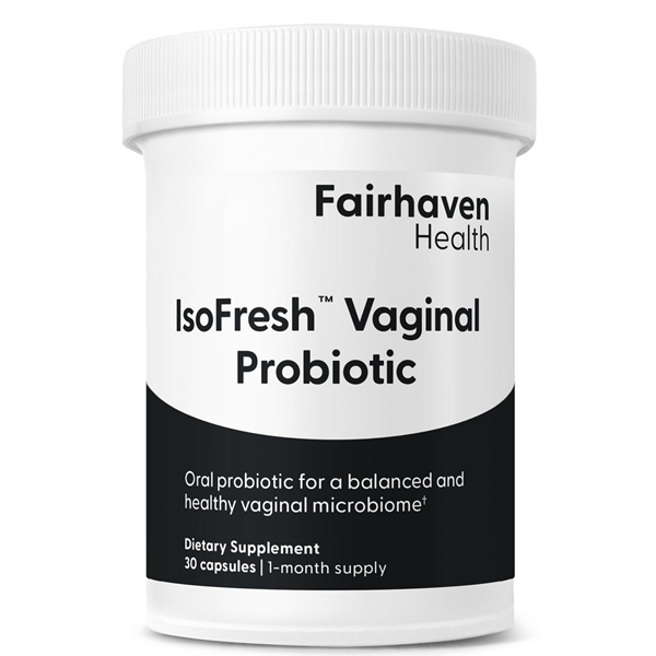 isofresh probiotic for vaginal balance fairhaven health