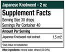 japanese knotweed (nutramedix) supplement facts
