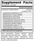 jarro-dophilus ultra gut rescue jarrow formulas supplement facts