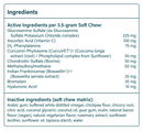 Joint Support Formula Soft Chews Ingredients