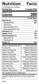 ketogenic shake chocolate metagenics supplement facts