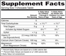 kid cal chewable calcium (now kids) supplement facts