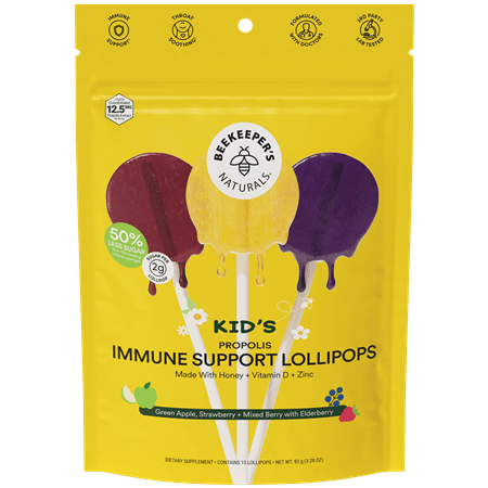 Kid’s Propolis Soothing Lollipops Beekeeper's Naturals