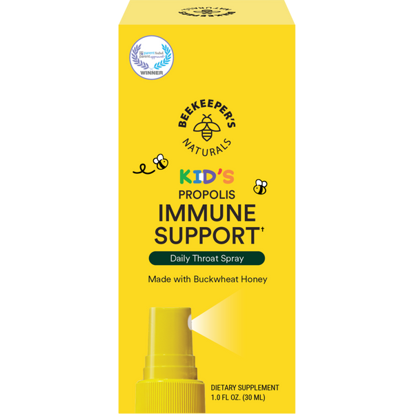 kids propolis throat spray beekeeper's naturals