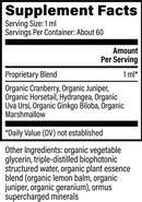 kidney health global healing supplement facts