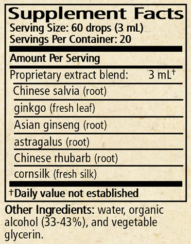 kidney support tonic wise woman herbals supplement facts